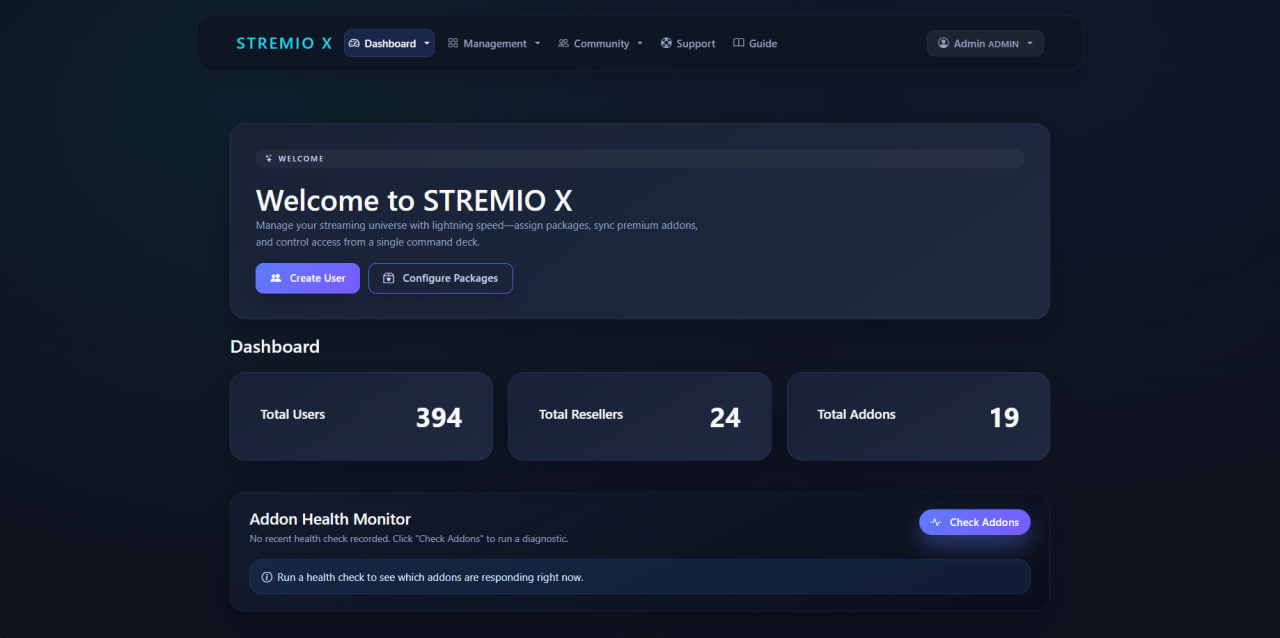 Stremio X Reseller