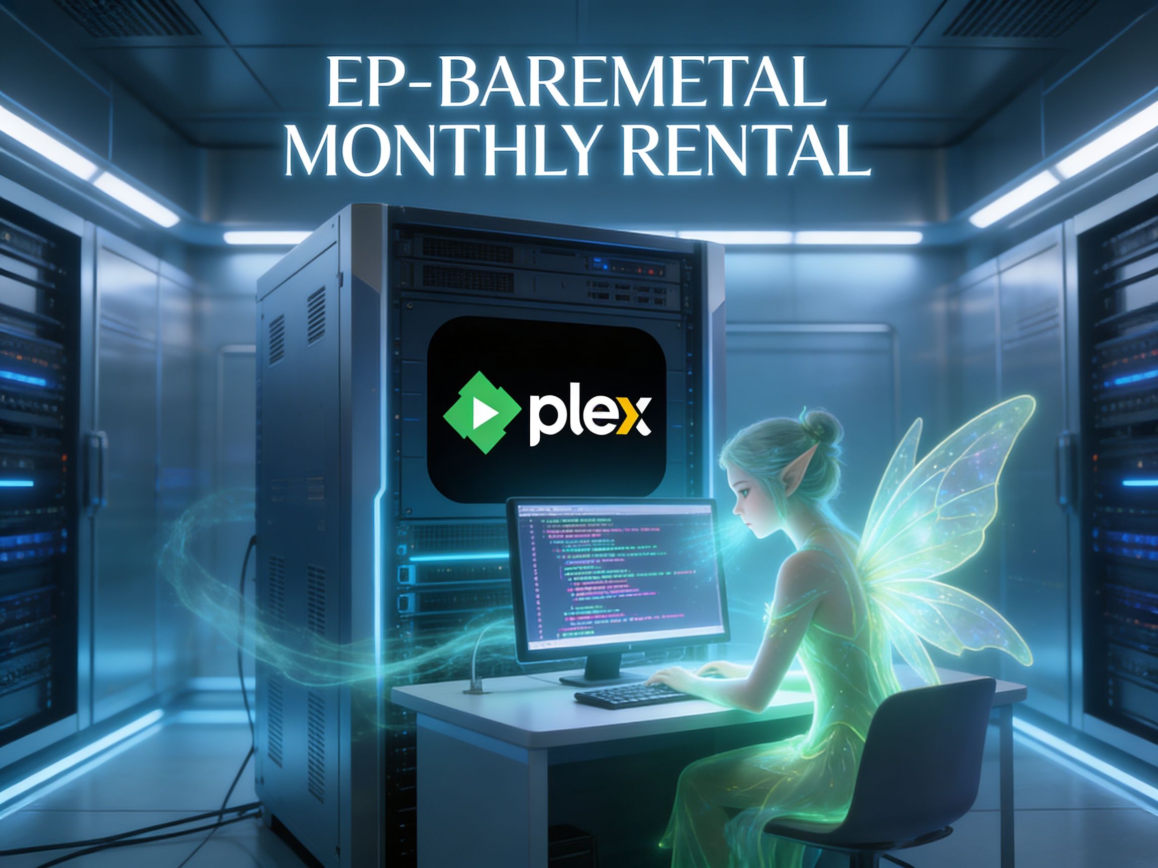 PLEX/EMBY BAREMETAL MONTHLY RENTAL 