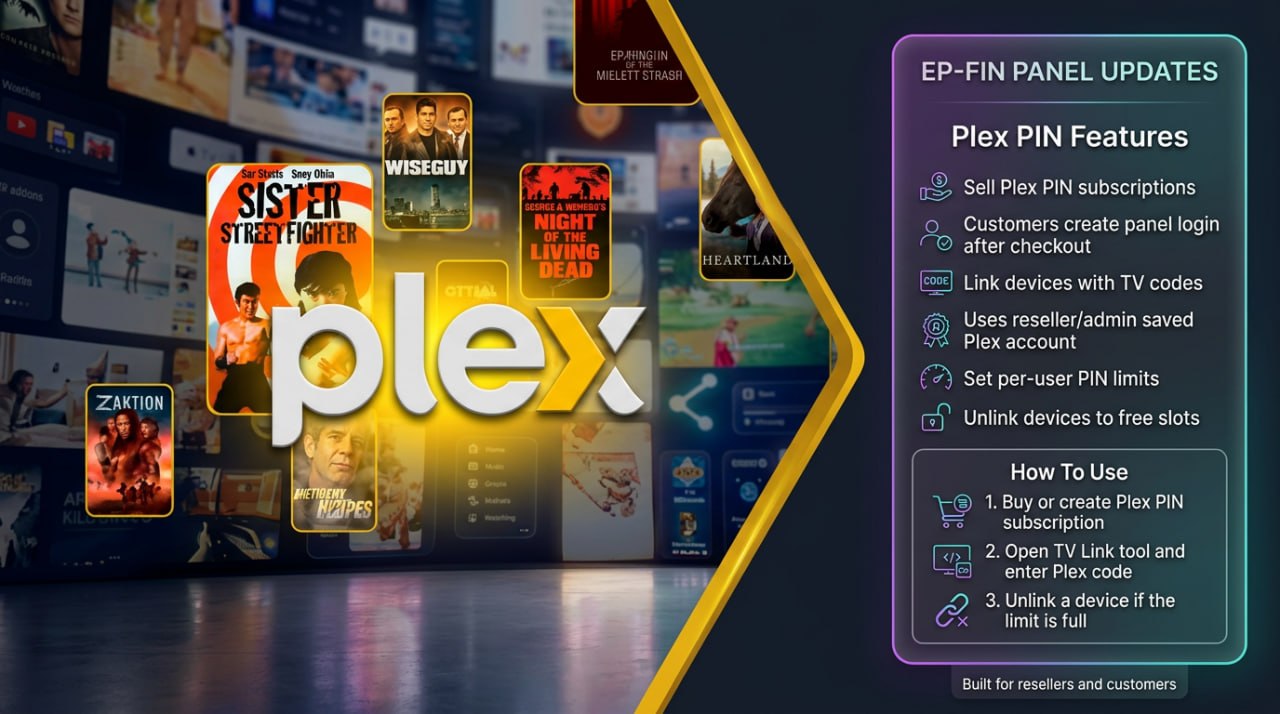 PLEX Pin Monthly